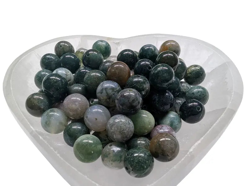 Agate indienne - 10 mm - 20 Perles Les Précieuses Perles