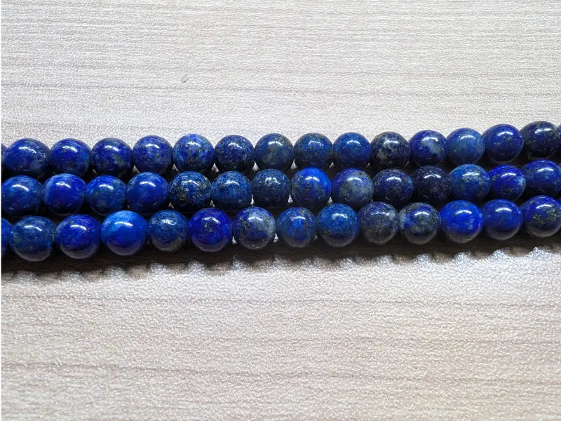 Lapis Lazuli - 6 mm - 30/60 Perles Les Précieuses Perles