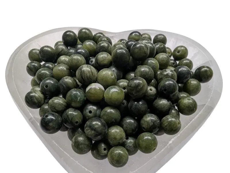 Peridot - 8 mm - 20/40 Perles Les Précieuses Perles