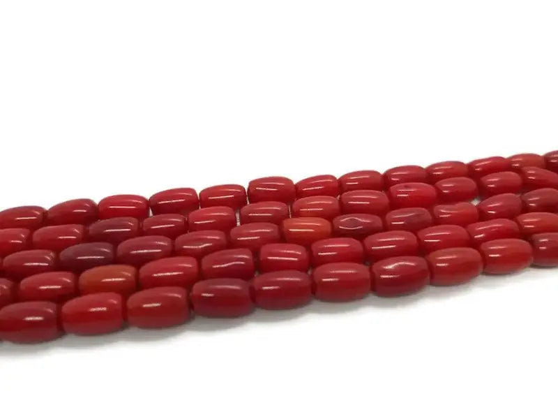 Corail de bambou - 8 x 5 mm - 20/40 Perles Les Précieuses Perles