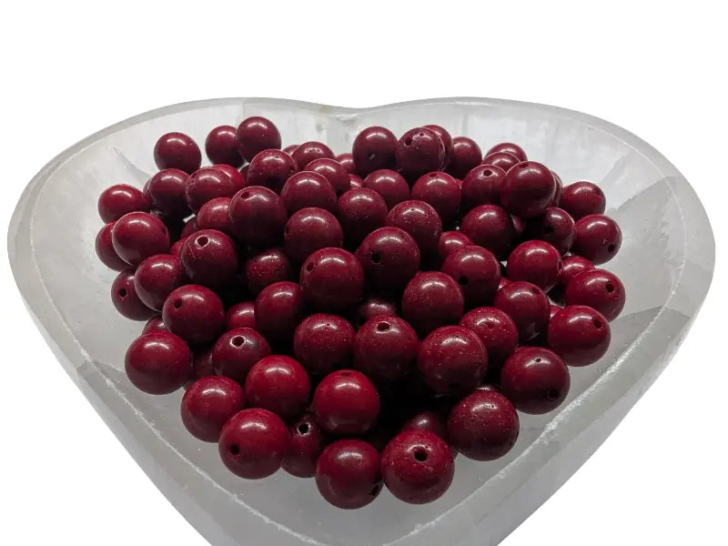 Corail rouge synthétique - 8 mm - 20/40 Perles Les Précieuses Perles