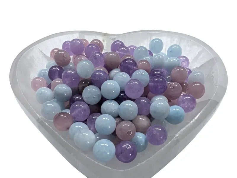 Morganite - 8 mm - 20/40 Perles Les Précieuses Perles