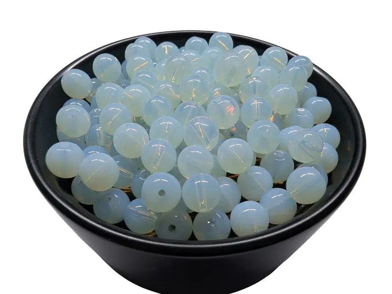 Opalite synthétique Grade AA - 8 mm - 40 Perles Les Précieuses Perles