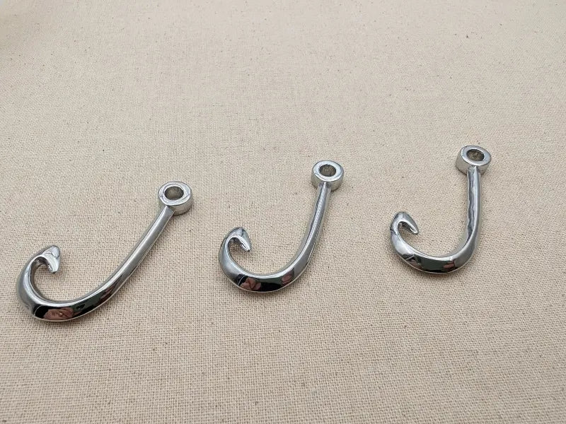 Pendentif Ancre marine acier inoxydable 304 – 46 mm – Trou 4,5 mm Les Précieuses Perles