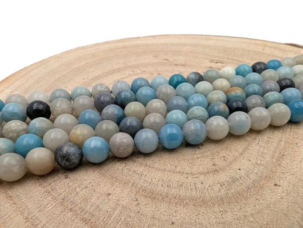Trolleite - 6 mm - 30 Perles Les Précieuses Perles