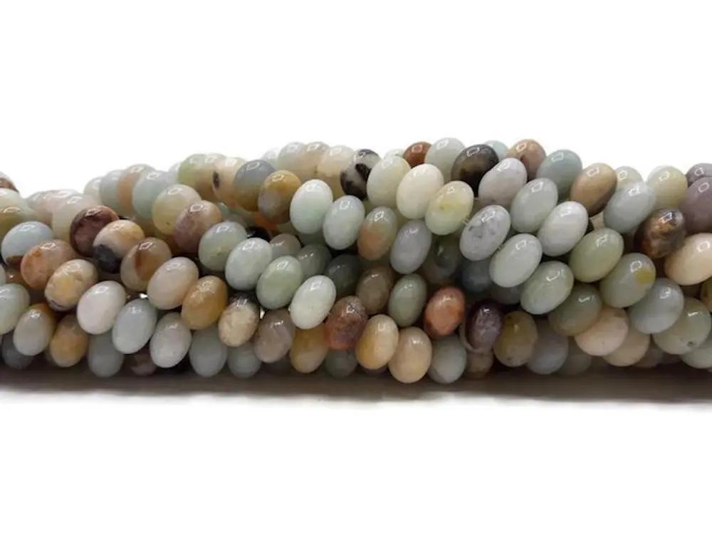 Amazonite - 8 x 5 mm - 30 Perles Les Précieuses Perles