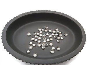 Coupelles inox pour perles de 6 mm Les Précieuses Perles