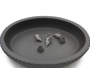 Coupelles - Cône inox - Lot de 40 Les Précieuses Perles