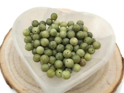 Jade vert - 8mm - 20/40 Perles Les Précieuses Perles