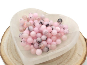 Jaspe rose - 8 mm - 40 Perles