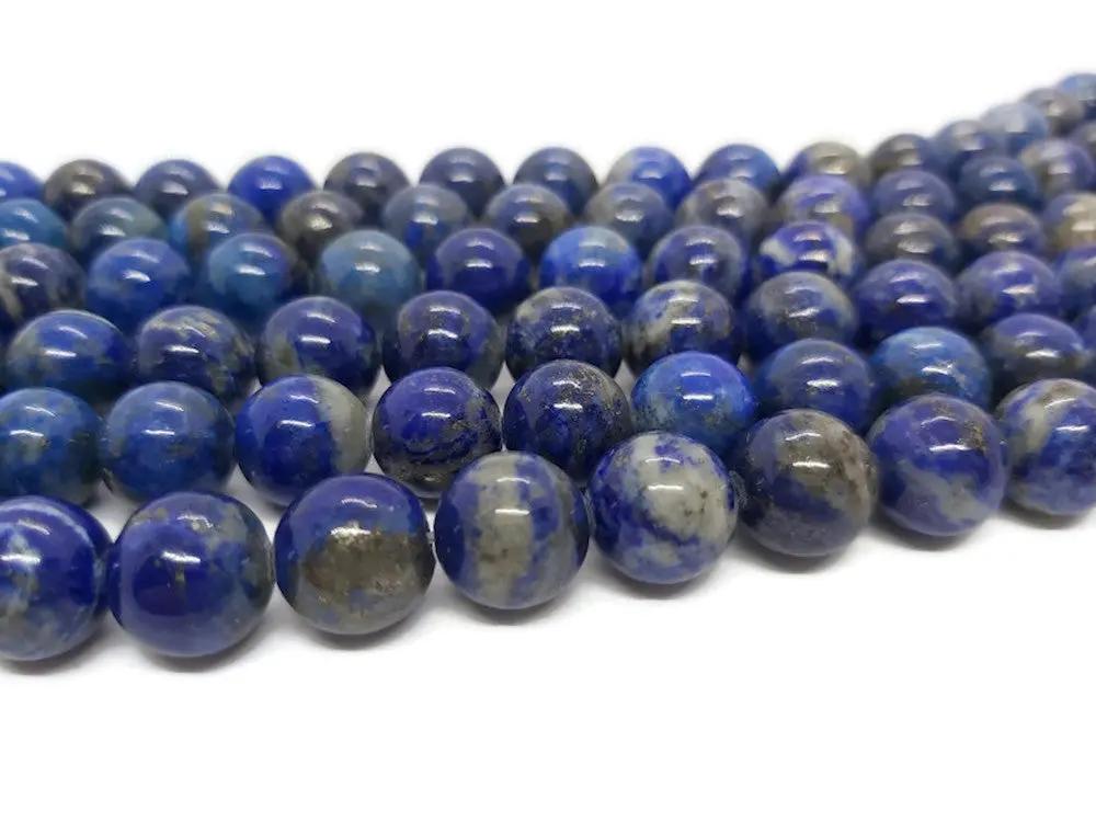 Lapis Lazuli - 10 mm - 10/20 Perles Les Précieuses Perles