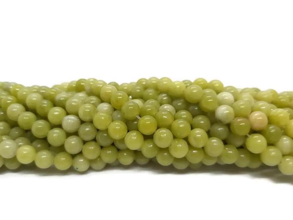 Péridot - 6 mm - 30/60 Perles Les Précieuses Perles