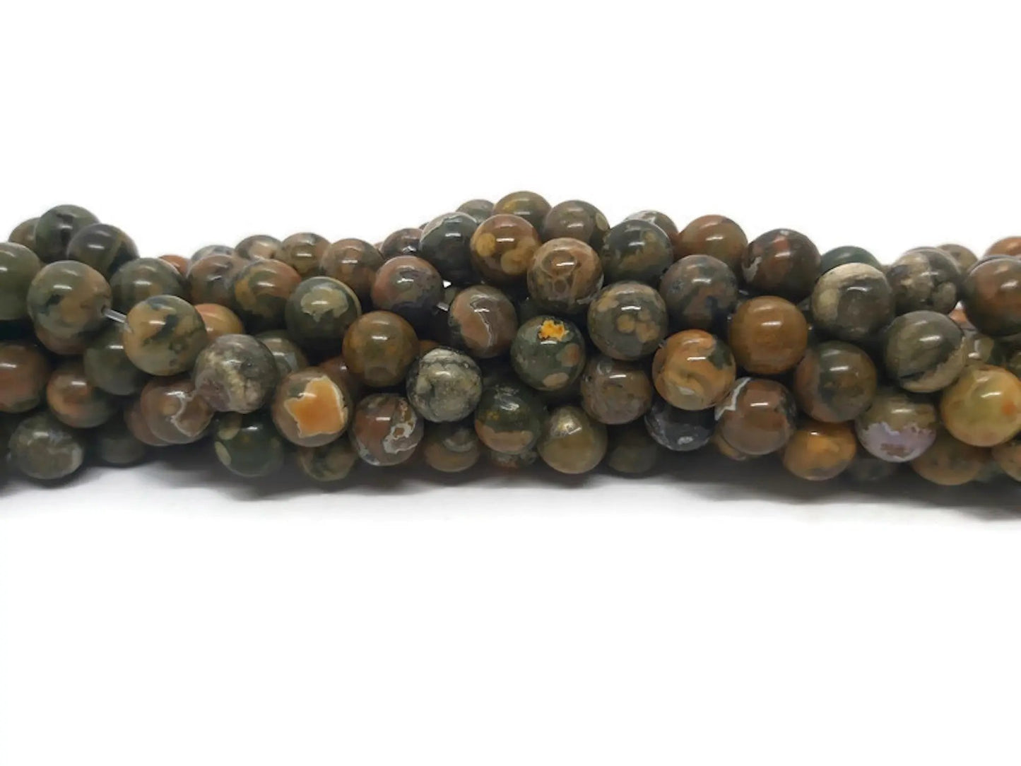 Rhyolite - 8 mm - 20/40 Perles Les Précieuses Perles