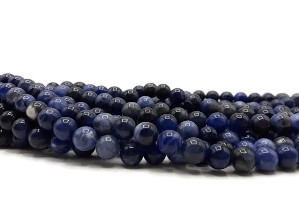 Sodalite - 8 mm - 20/40 Perles Les Précieuses Perles