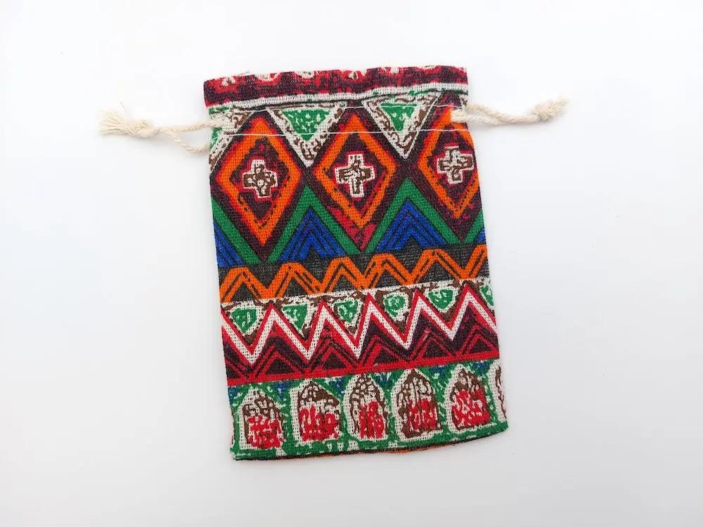 Pochettes cadeaux - Tissus ethniques - Lot de 10 Les Précieuses Perles