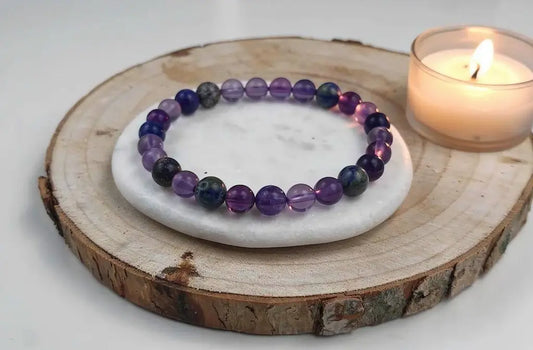 Peut-on porter lapis-lazuli et améthyste ensemble en lithothérapie ?