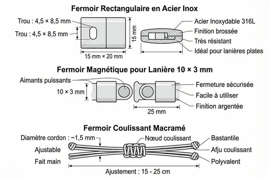 Comment fermer un bracelet de perles avec fermoir : tuto