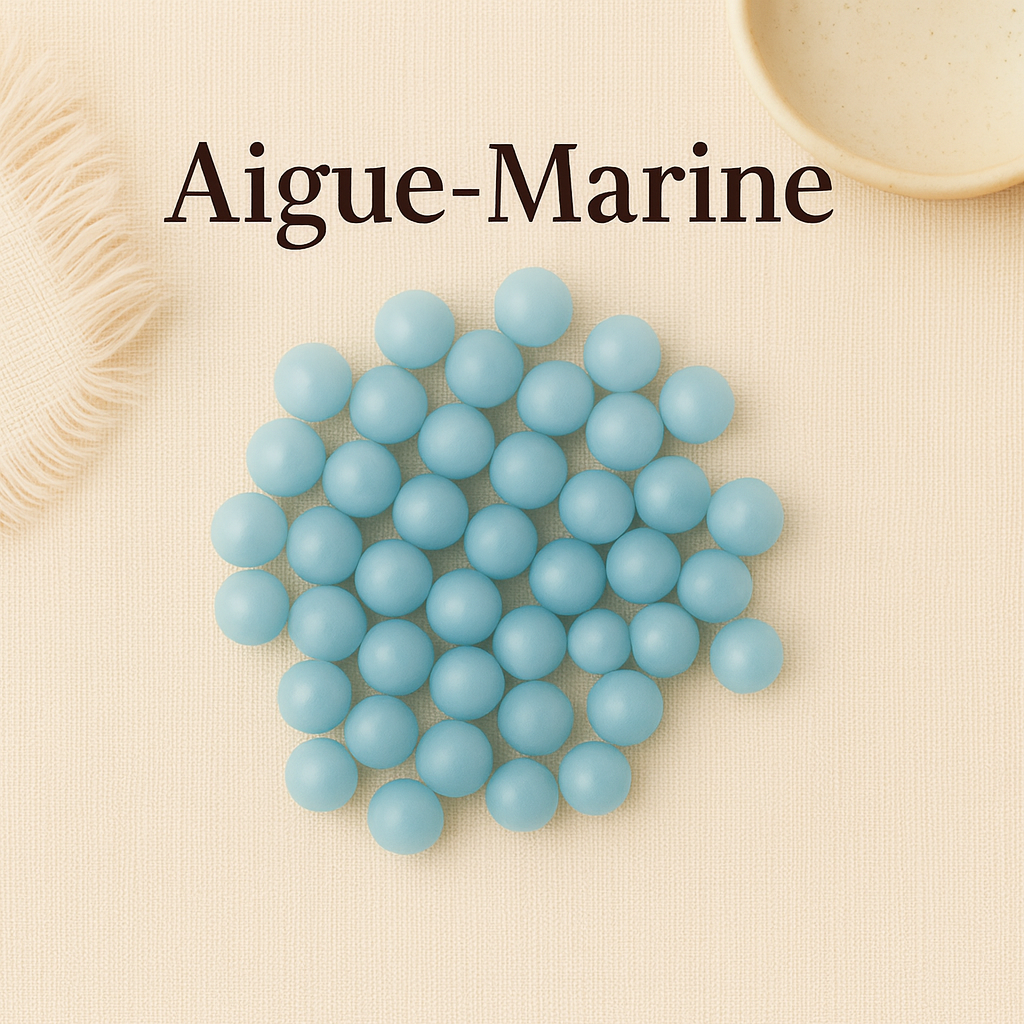 Collection-de-perles-en-Aigue-Marine Les Précieuses Perles