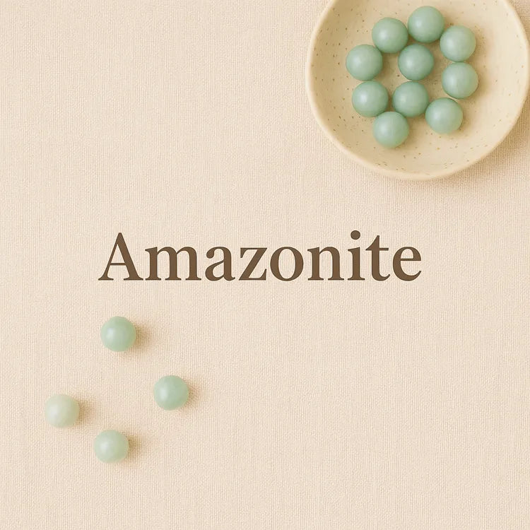 Collection-perles-d-amazonite Les Précieuses Perles