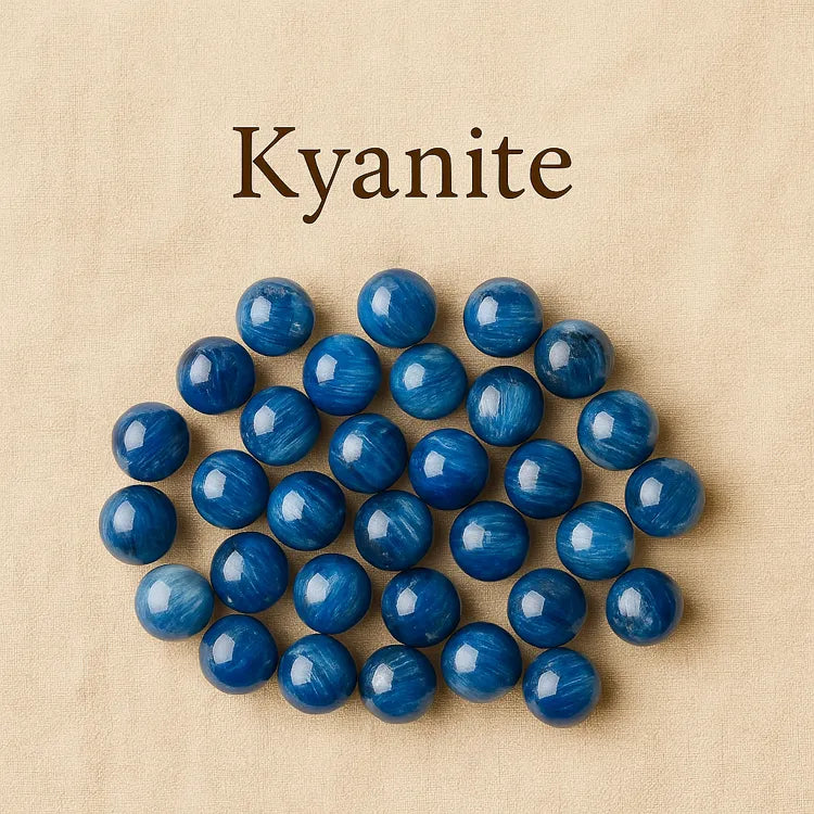 Collection-Perles-de-Kyanite Les Précieuses Perles