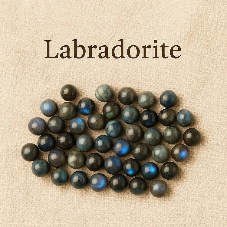 Collection-Labradorite-Pierres-naturelles-pour-créations-lumineuses Les Précieuses Perles