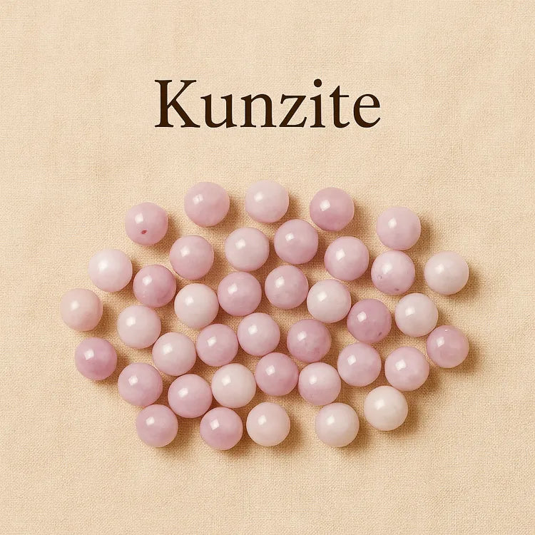 Collection-de-perles-de-Kunzite-naturelles-pour-vos-créations Les Précieuses Perles