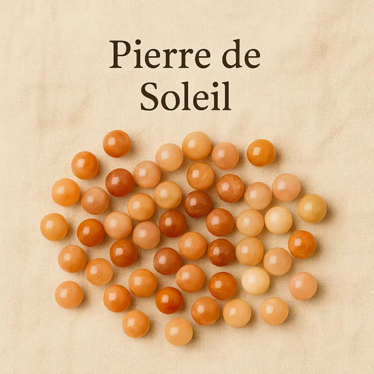 Collection-Pierre-de-Soleil-Perles-étincelantes-et-chaleureuses Les Précieuses Perles