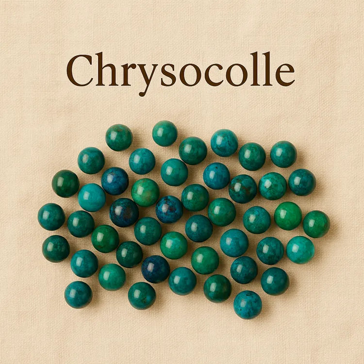 Collection-de-Perles-Chrysocolle Les Précieuses Perles