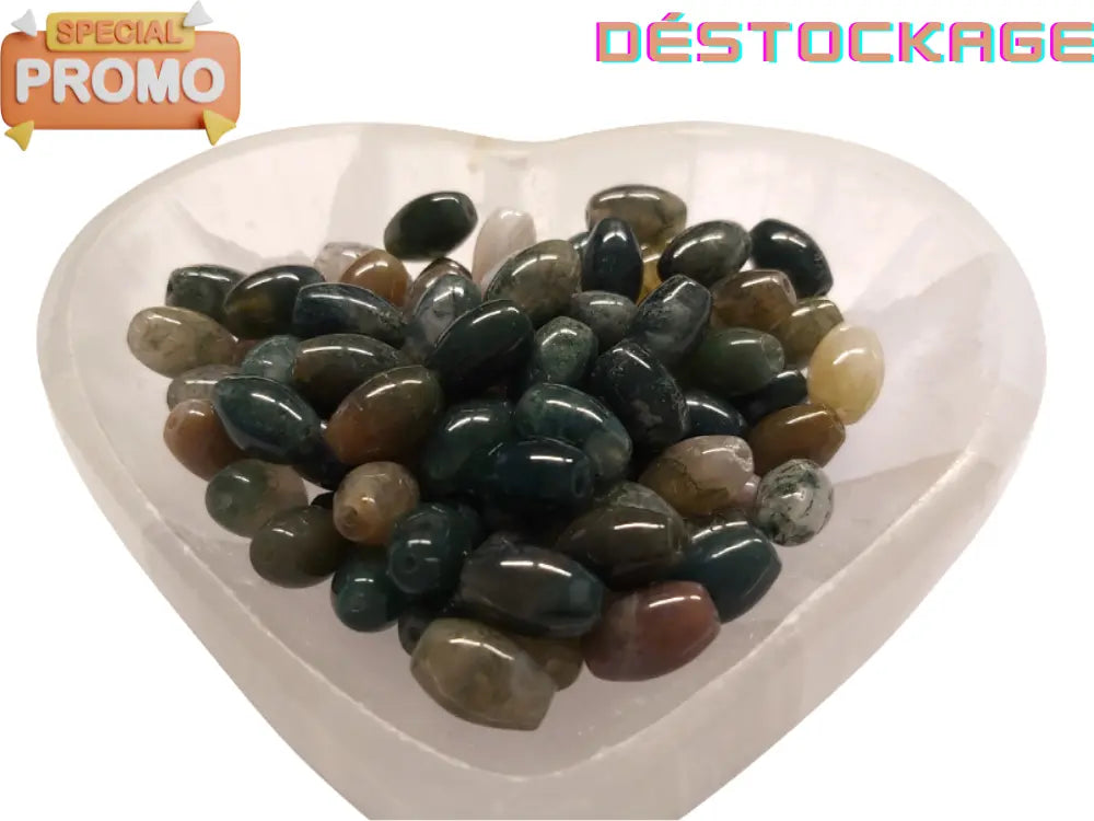 Agate indienne - Ovale 12 x 8 mm - 15/30 Perles Les Précieuses Perles