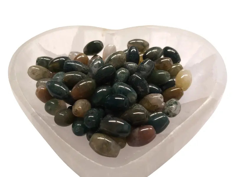 Agate indienne - Ovale 12 x 8 mm - 15/30 Perles Les Précieuses Perles