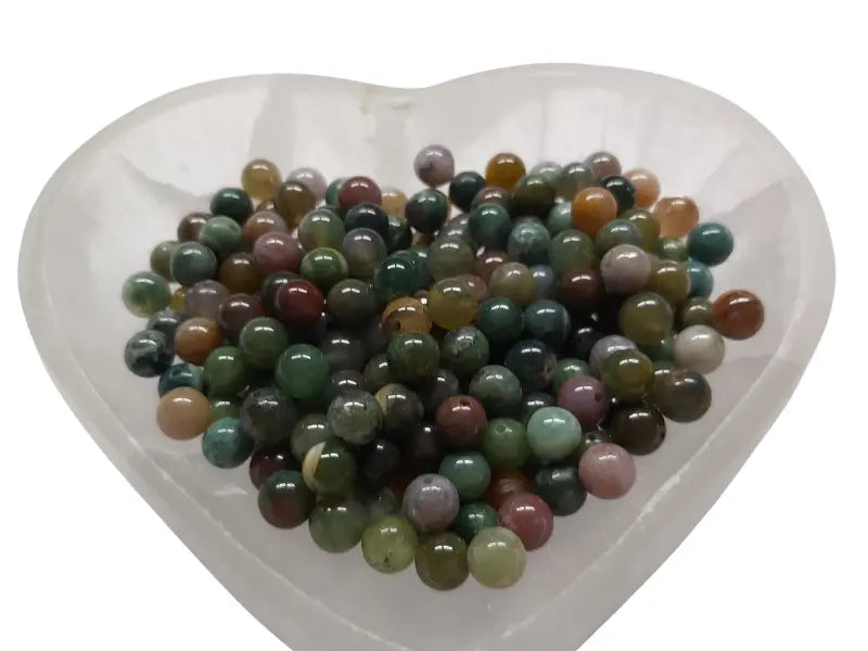 Agate Indienne - 6 mm - 30/60 Perles Les Précieuses Perles