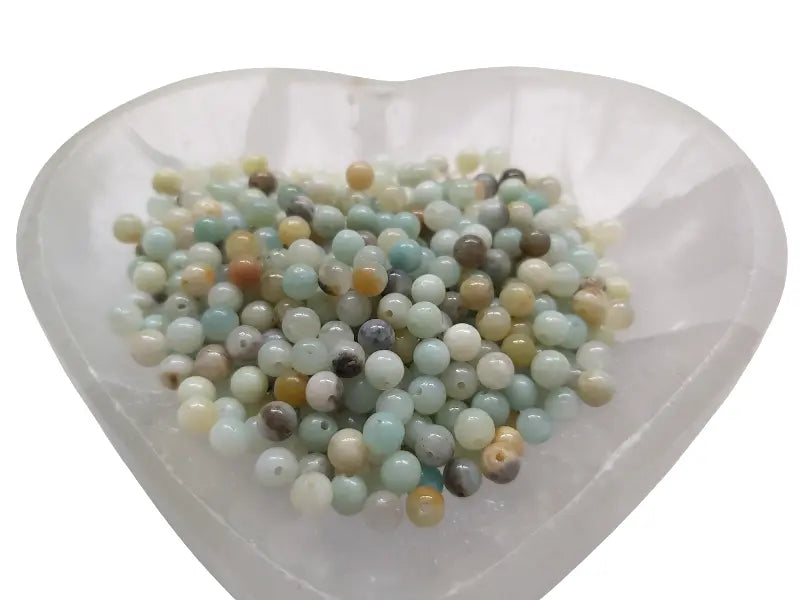 Amazonite - 4/5 mm - 80 Perles Les Précieuses Perles