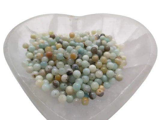 Amazonite - 4/5 mm - 80 Perles Les Précieuses Perles