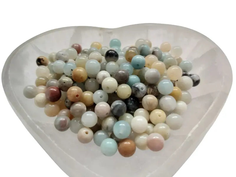 Amazonite - 6 mm - 60 Perles Les Précieuses Perles