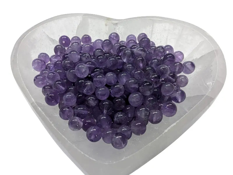 Améthyste - 6 mm - 30/60 Perles Les Précieuses Perles