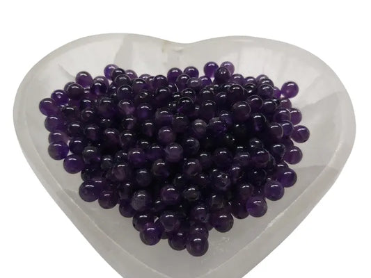 Améthyste Grade A - 6 mm - 30/60 Perles Les Précieuses Perles