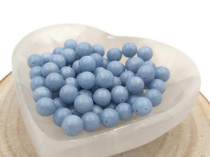 Angélite - 10 mm - 10/20 Perles