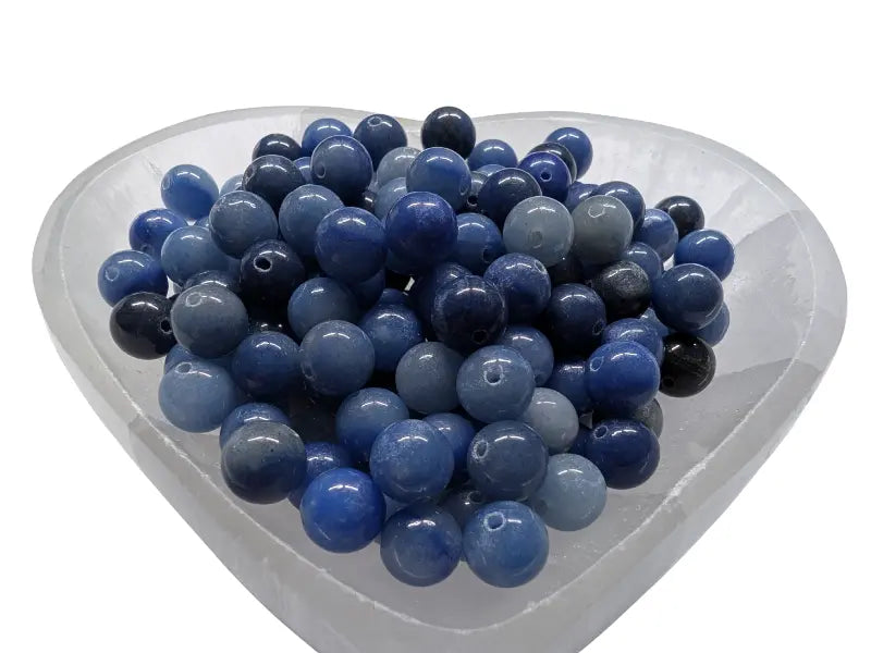 Aventurine bleue - 8 mm - 20/40 Perles Les Précieuses Perles