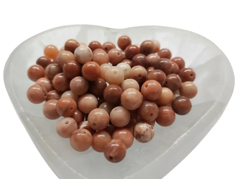 Aventurine ocre - 8 mm - 40 Perles Les Précieuses Perles