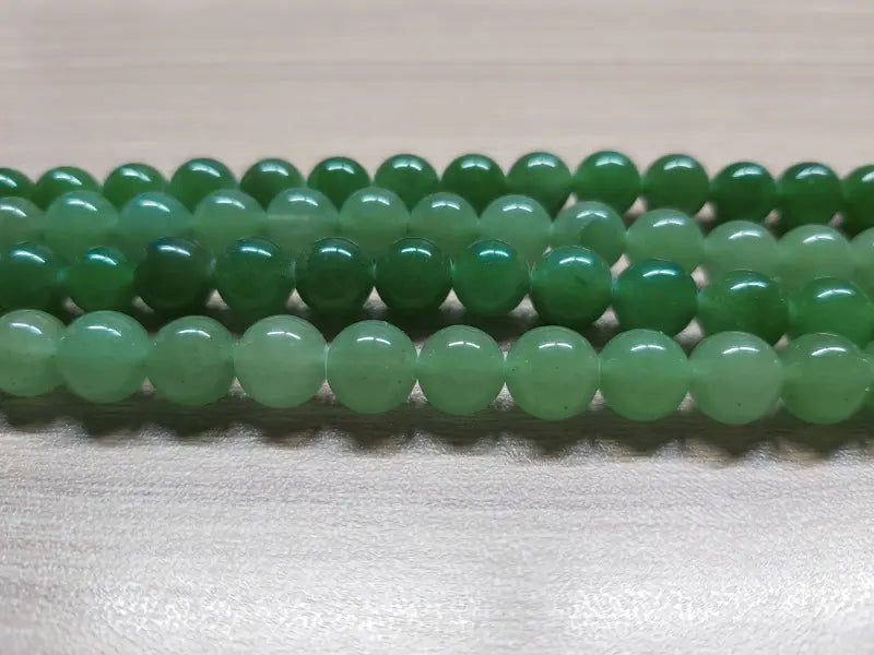 Aventurine verte - 8 mm - 20/40 Perles Les Précieuses Perles