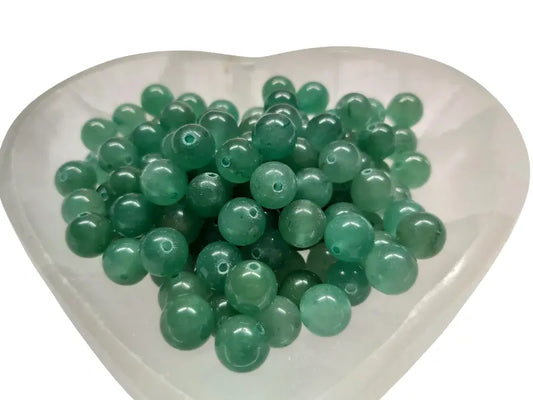 Aventurine verte - 8 mm - 20/40 Perles Les Précieuses Perles