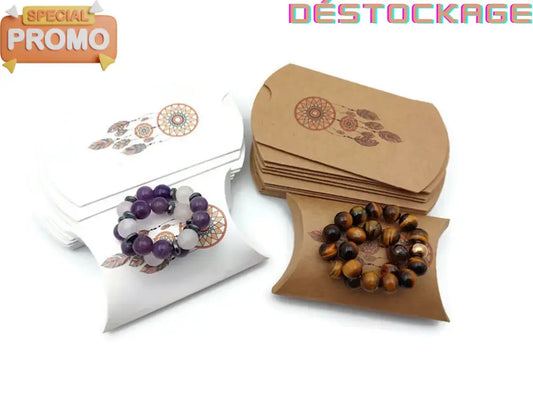 Petites boites cadeaux berlingot - Lot de 10 Les Précieuses Perles