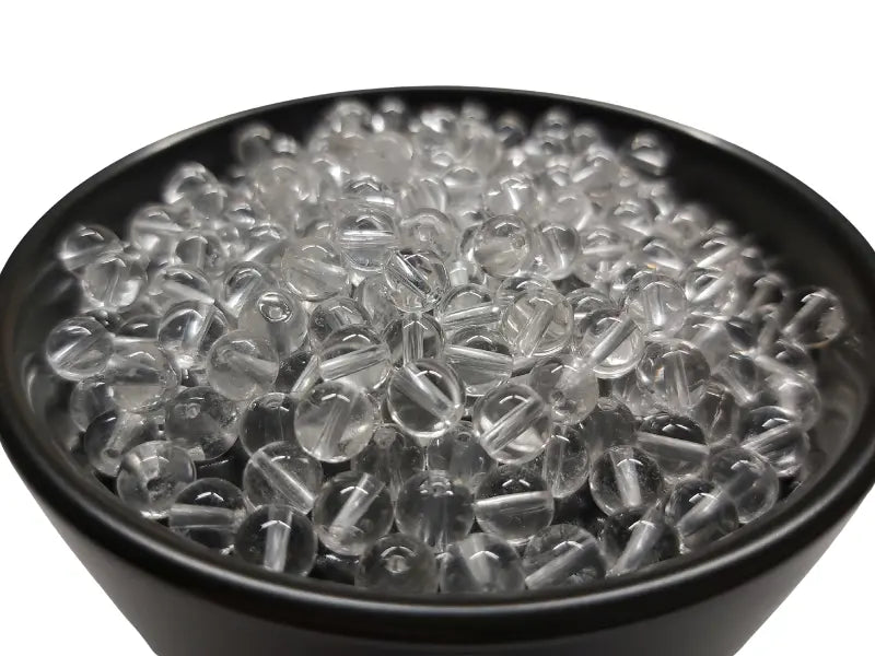 Cristal de roche - 6 mm - 30/60 Perles Les Précieuses Perles