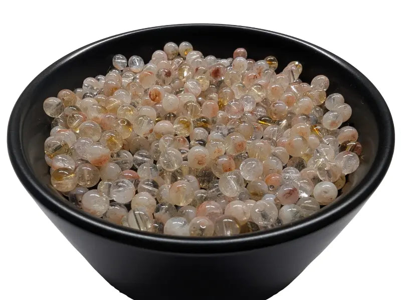 Citrine - 4 mm - 40/80 Perles Les Précieuses Perles