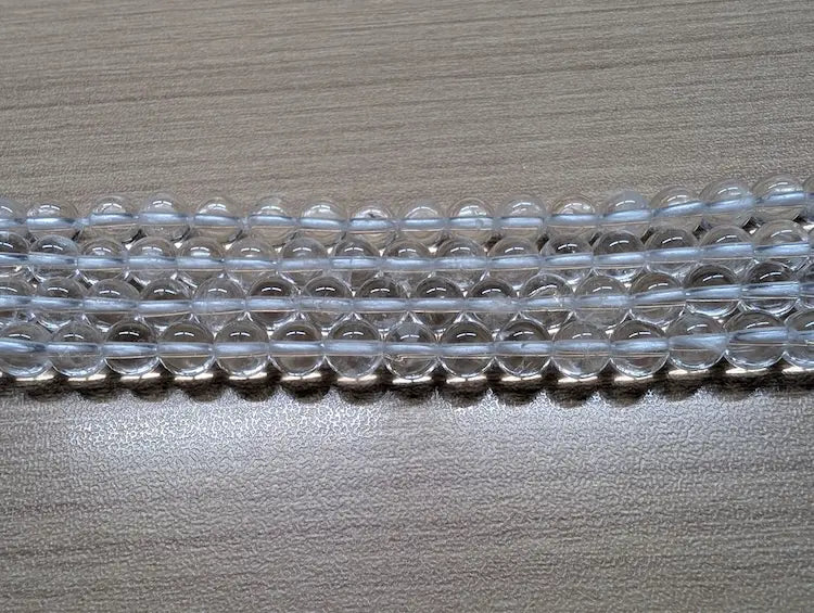 Cristal de roche - 6 mm - 30/60 Perles Les Précieuses Perles