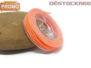 Fil nylon orange 0,8 mm