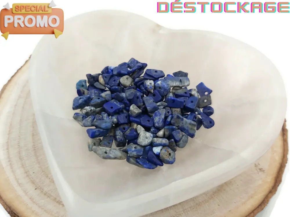 Lapis Lazuli - Puces percées Les Précieuses Perles