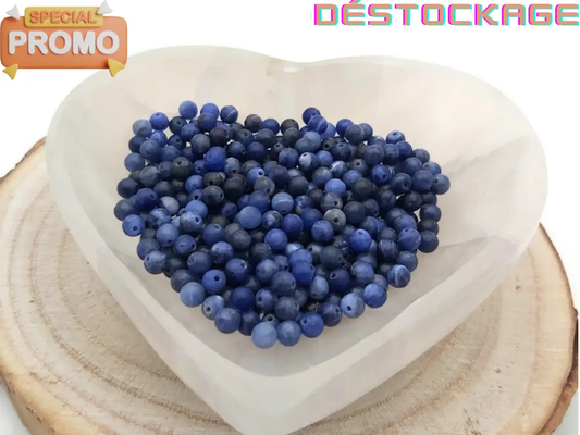 Sodalite - 4 mm - 80 Perles Les Précieuses Perles