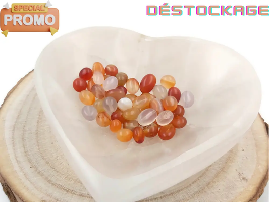 Cornaline - Pépites percées Les Précieuses Perles