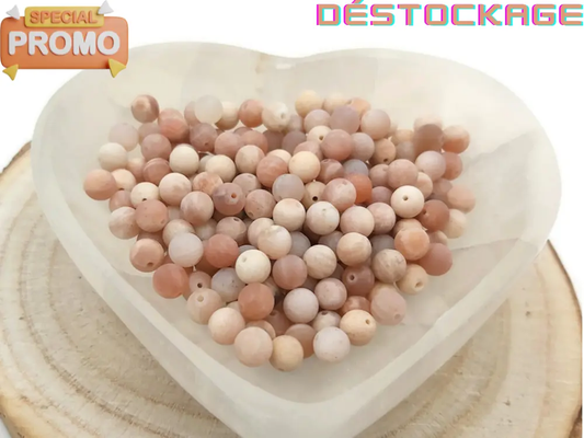 Pierre de Soleil - 6 mm - 30/60 Perles Les Précieuses Perles